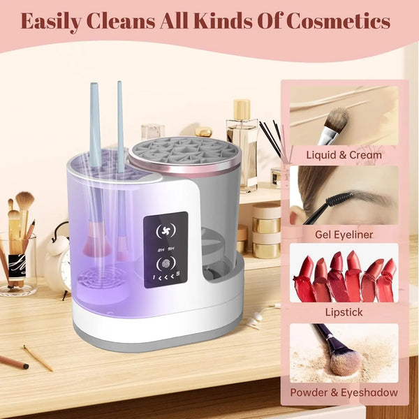 Quick Clean Makeup Brush Machine
